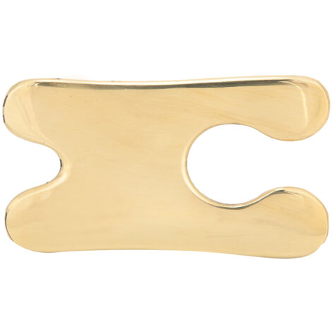 Plaque de Gua Sha en Laiton pour Massage et Soulagement des Douleurs Musculaires (1/5)