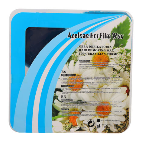 Bloc de Cire Dure 500g Épilation Homme - Cire Chaute Hypoallergénique et Indolore pour Corps et Bras - Cire Dépilatoire Solide 4 (1/5)