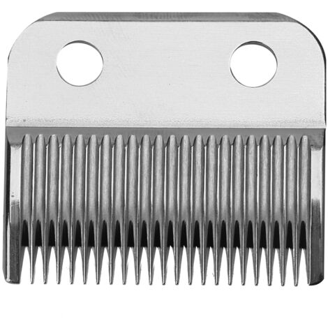 Tête de coupe métallique argentée pour tondeuse cheveux électrique - Lame de rechange durable (1/5)