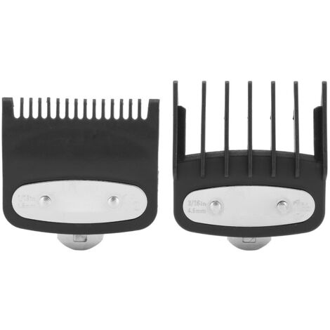 2 pièces Guide Peigne Noir Accessoire Taille-Cheveux Pièces Détachées (1/5)