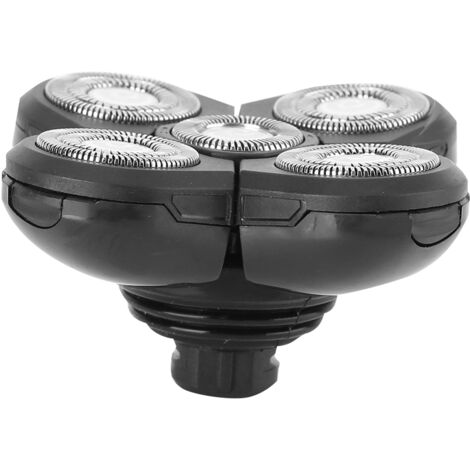 Tondeuse à Barbe Électrique Universelle 5 Lames Tête Rotative Étanche Accessoire Remplacement (1/5)