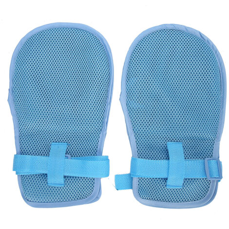1 Paire de Gants de Contention Respirants et Réglables pour Sécurité des Patients, Fixation des Doigts, Taille Unique (1/5)