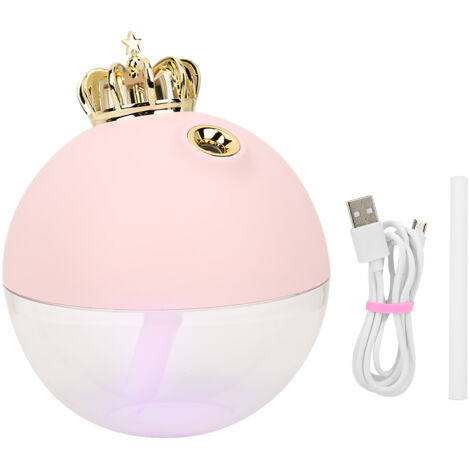 Diffuseur d'Air USB avec Huiles Essentielles - Humidificateur d'Aromathérapie pour Maison et Voiture, Rose (1/5)