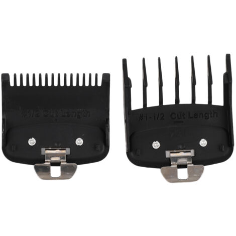 2 pièces guides de coupe professionnels pour tondeuse cheveux, accessoires coiffure et pièces détachées (1/5)
