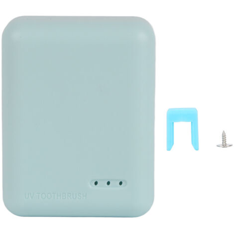 Stérilisateur UV Portable pour Brosses à Dents - Montage Murale (Bleu) (1/5)