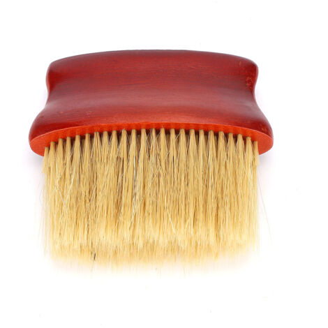 Brosse de Barbier pour Enlever les Poils du Cou et Visage - Balayette Nettoyage Barbe et Poussières (1/5)
