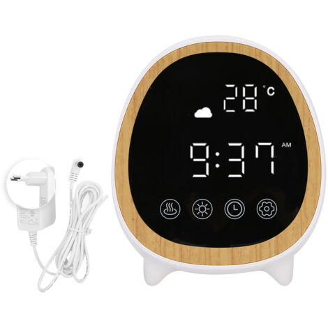 Purificateur d'air intelligent avec brumisateur et diffuseur d'aromathérapie, commande WIFI, pour bureau (100-240V) prise UE (1/5)
