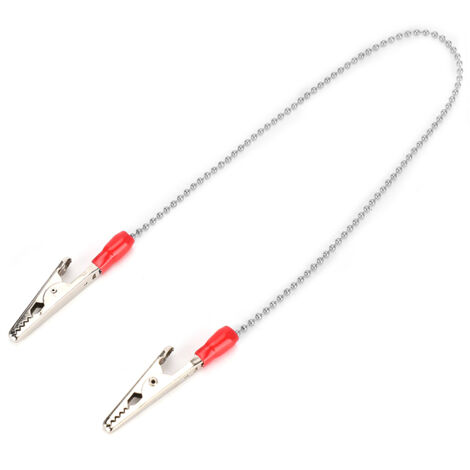 5 pièces Porte-serviette dentaire avec chaîne à billes en acier flexible, Accessoires pour dentiste, Argenté (1/5)