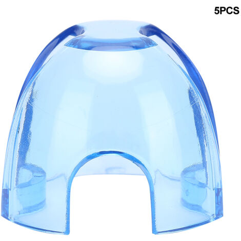 5 pièces Écarteur buccal dentaire transparent bleu pour orthodontie et soins dentaires (1/5)