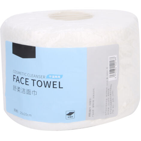 Serviette Visage 2 en 1 - Démaquillante et Nettoyante en Coton pour Voyage et Maison (1/5)