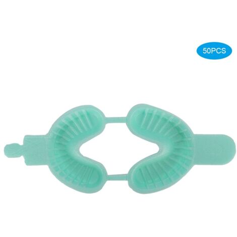 50 Pièces Plateaux Fluorure Jetables Double Arche pour Soins Dentaires (1/5)