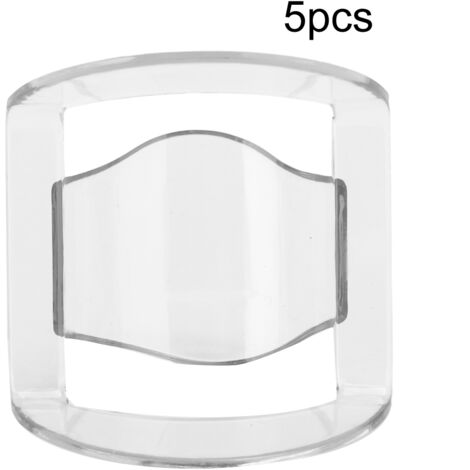 5 pièces Écarteur Buccal Transparent pour Traitement Dentaire et Orthodontie (1/5)