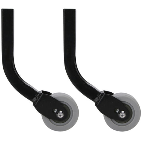 2 roues arrière universelles antidérapantes pour scooter électrique et fauteuil roulant
