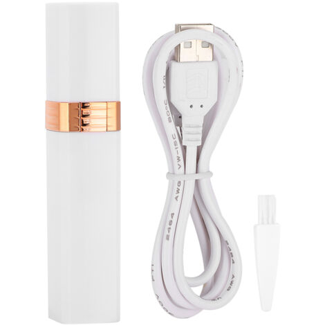 Rasoir Électrique Portable USB pour Femmes - Épilateur Mini Format Rouge à Lèvres pour Tout le Corps (1/5)