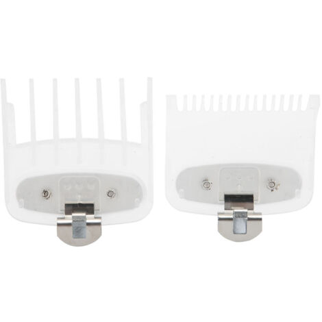 2 pièces Peigne de Démarcation Transparent pour Tondeuse WAHL - Outil de Remplacement (1/5)