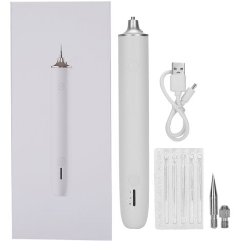 Stylo Éliminateur de Grains de Beauté USB Réglable, Lampe incluse pour Taches de Rousseur (1/5)