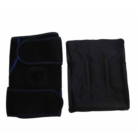 Bandage genou froid réutilisable - Cryothérapie pour soulager douleurs articulaires et inflammations (1/5)