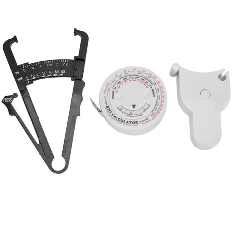 Ruban à Mesurer Rétractable pour le Tour de Taille - Calibreur de Graisse Corporelle et Outil de Suivi de Perte de Poids (1/5)