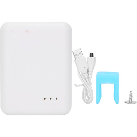 Porte-brosse à dents électrique avec stérilisation UV-C et port USB, organisateur de salle de bain (1/5)