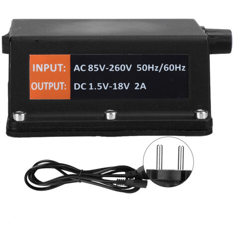 Alimentation Tatouage Écran LCD Antidérapant Pile Machine à Tatouer (85V-260V) Prise EU (1/5)
