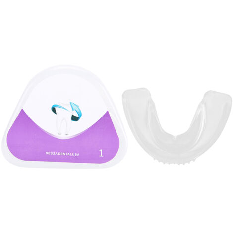 Gouttière dentaire transparente correctrice en silicone - Phase 1 (Souple)
