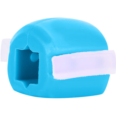 Balle de Fitness Faciale en Silicone pour Tonifier les Muscles de la Mâchoire et du Cou - Bleue (1/5)