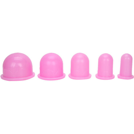 Ensemble de Ventouses de Massage en Plastique Épaissi pour Thérapie Corporelle à Vide (1/5)