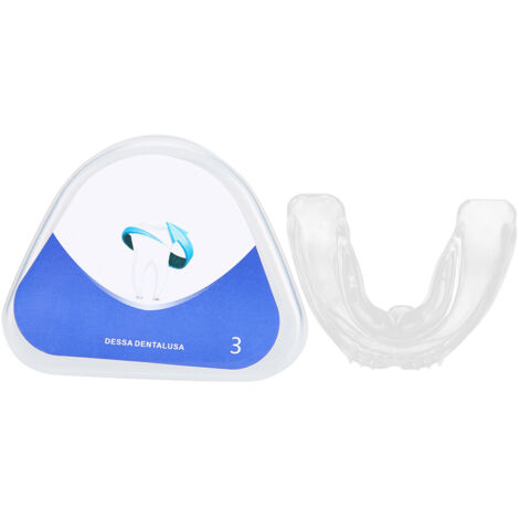 Gouttière dentaire transparente de phase 3 en silicone pour alignement dentaire, correcteur orthodontique légèrement rigide