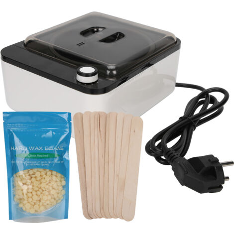 Chauffe-cire professionnel 100g avec kit épilation complet - Machine à cire chauffante 220V prise EU (1/5)