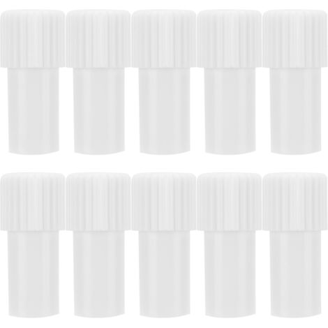 10 pièces Adaptateur Convertisseur de Tube Aspiration Salivaire Dentaire 11mm à 6.5mm (1/5)