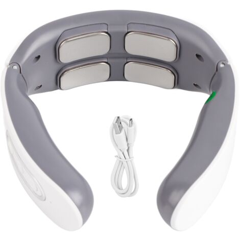 Massageur Cervical Électrique pour Soulager Douleurs Nuque et Dos - Appareil de Thérapie par Impulsions