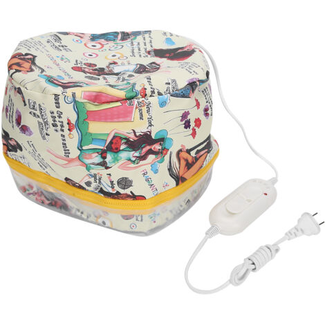 Bonnet thermique électrique pour soin capillaire nourrissant, traitement spa à domicile 220V (1/5)