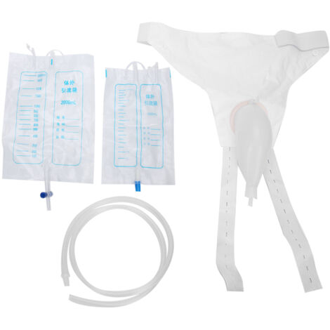 Sonde urinaire réutilisable étanche pour hommes et femmes - Entonnoir à urine en silicone