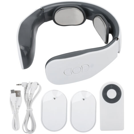 Massageur Cervical Électrique avec Chaleur et Impulsions - Soin Intelligent pour Vertèbres Cervicales (1/5)