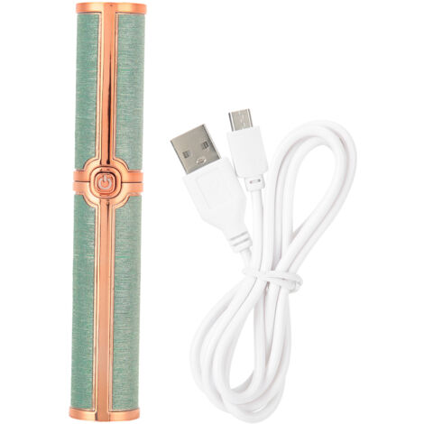Rasoir Électrique USB pour Sourcils - Épilateur Portable Maquillage pour Femmes - Vert (1/5)