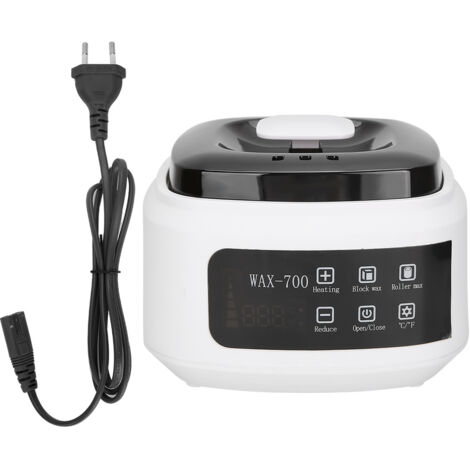 Chauffe-cire électrique 500ml à contrôle automatique de température pour épilation (220V, prise UE)