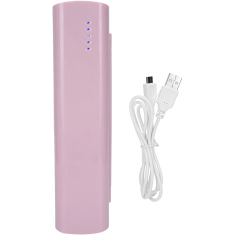 Porte-brosse à dents avec lampe UVC LED USB pour stérilisation et rangement salle de bain (1/5)