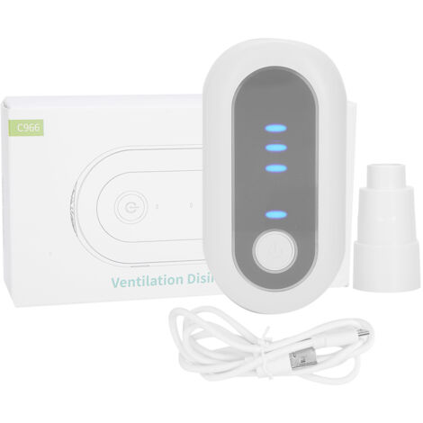 Nettoyeur Ozone Portable - Appareil de Purification d'Air pour Maison Gris (1/5)