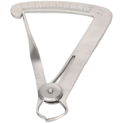 Règle à Mesurer en Acier Inoxydable pour Bijoux et Pierres, Outil de Précision 0-10mm (1/5)