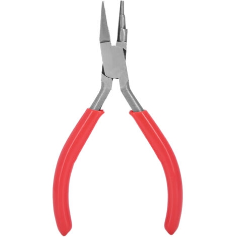 Pinces à bijoux en acier haute teneur en carbone pour la formation de boucles en fil - Outil DIY en 3 étapes pour la création de bijoux (1/5)