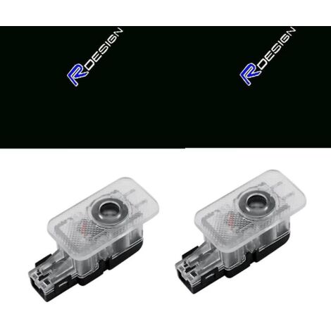 4 Pcs Volvo Lumire De Bienvenue De Porte De Voiture, Led Projection Logo De Voiture Lumire, Car Bienvenue Logo Lumire, Feux De Bienvenue (1/5)