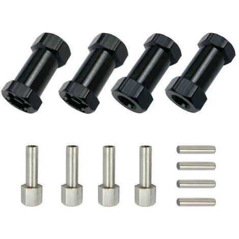 the Lord Of The Tools Adaptateur Hexagonal 12 Mm Rc Pour Roue De Voiture Tlcommande - Adaptateur De Pilote En Mtal Compatible Avec Axial Scx10 Rc (1/5)