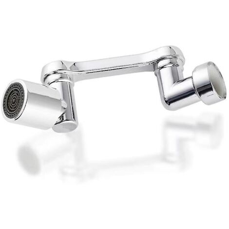 embout De Robinet Rotatif 1440 Universel, Mousseur Robinet Economie Eau Avec Deux Modes De Pulvrisation, Economiseur D'eau Pour Robinet Cuisine Sa (1/5)