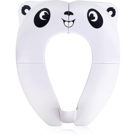 rducteur De Sige De Toilette Pour Bb (blanc), Couvercle De Sige De Toilette Pliant Pour Enfants, Couvercle De Sige De Toilette Portable Pour Garon (1/5)