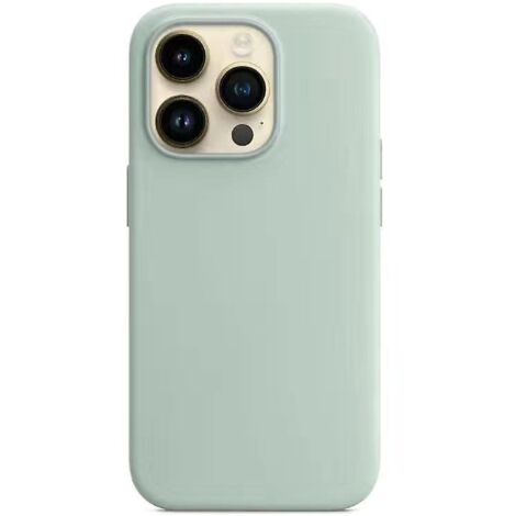 apple - Bleu Cactus Coque En Silicone Avec Pour Iphone 14 Pro (1/5)