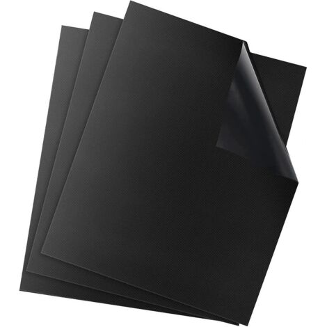 3pc Tapis De Grill Tapis De Cuisson, Anti-adhrent, Rutilisable Et Sans-pfoa, Doublures Antiadhsives De Four, Feuille De Protection Pour Four (1/5)