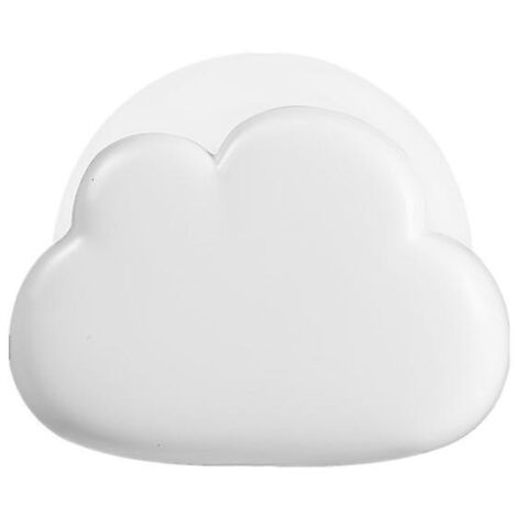 blanc-veilleuse Enfant Rechargeable, Lampe De Nuit Nuage Nomade Pour Allaitement, Torche Enfant Portable, Lampe De Table Avec 4 Intensit Dcorer Ch (1/5)