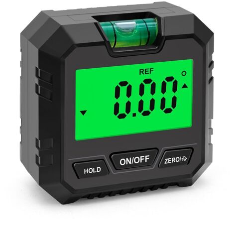 noir-inclinomtre,inclinometre Numerique Magnetique Niveau Numrique Lectronique,rapporteur D'angle Numrique, Lcd Et Rtroclairage, Pour Menuiserie, (1/5)