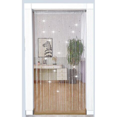 rideau De Porte En Perles, Moustiquaire Pour Portes, Fentres, Cloison De Sparation De Pices, Panneaux De Porte, De Salon, De Chambre Coucher, De (1/5)