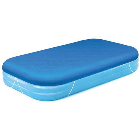 couverture De Piscine Familiale - 262175cm - Bleu, Tissu Anti-poussire Pour Piscine, Paissi, Isol (1/4)